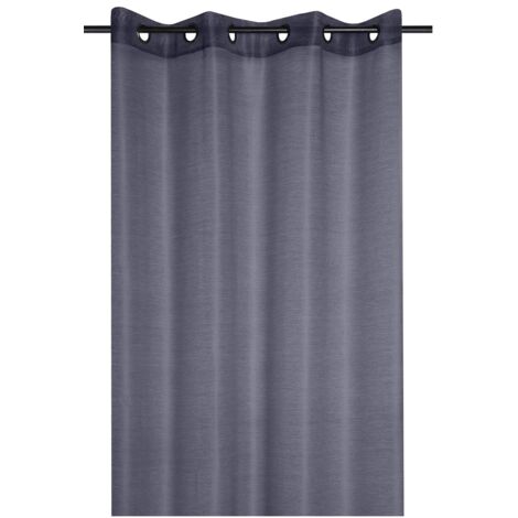 Voilage a oeillets 140 x 260 cm Linwood anthracite