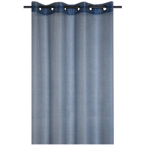 Voilage a oeillets 140 x 260 cm Linwood denim