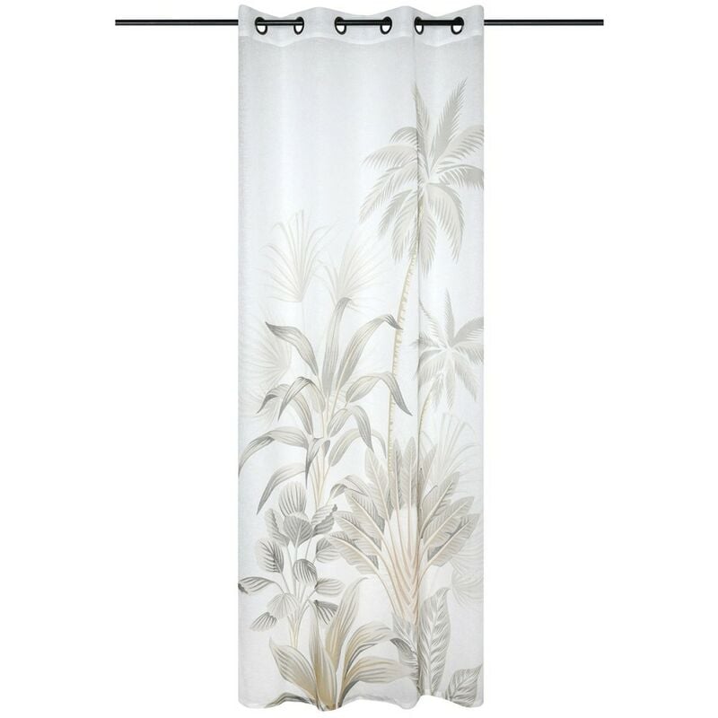 Voilage à œillets 140x260 cm Nehora naturel