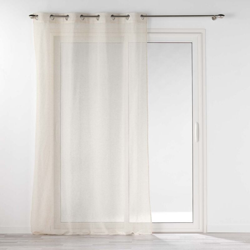 Voilage - Effet lin tissé Lin 140x240 cm