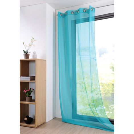 Voilage Couleur Celadon 135x260cm - Stof