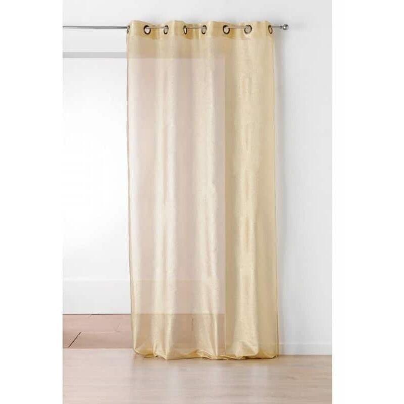 Linder - Voilage design doré - 150x240cm - Doré