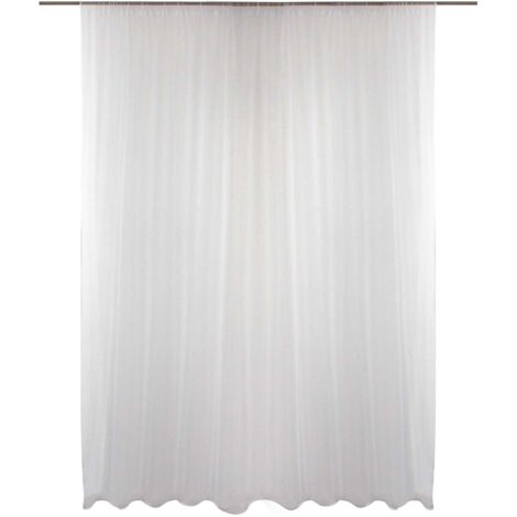 Voilage moustiquaire 300 cm x 240 cm – 100% polyester – Passe tringle 8 cm – Protection efficace contre les insectes – Enjoy Home