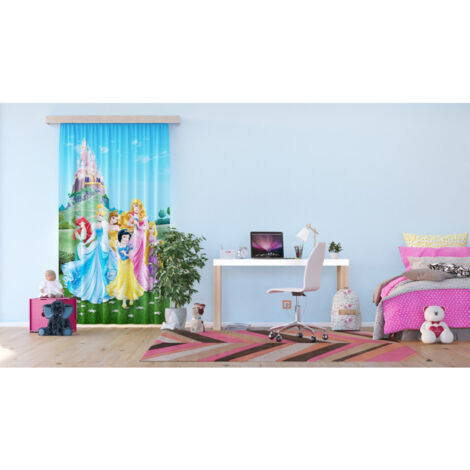 Voilage - Princesses Disney 140 cm x 245 cm