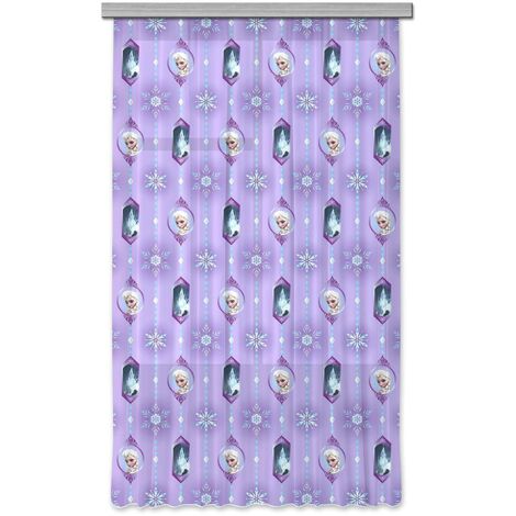 Voilage taille L La Reine des Neiges Portrait Elsa de Disney 140CM X 245CM