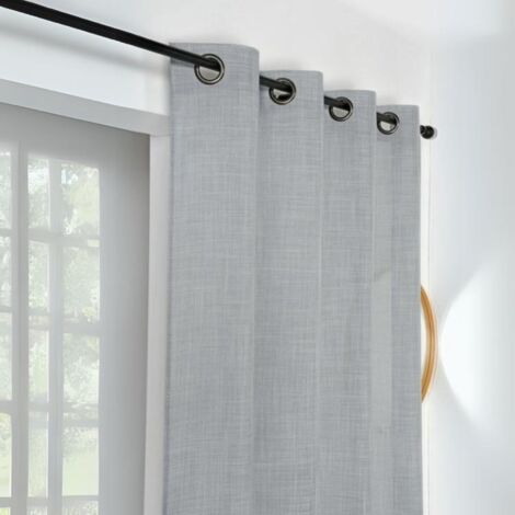 Voilage tamisant Tamise Bleu 140x240 cm