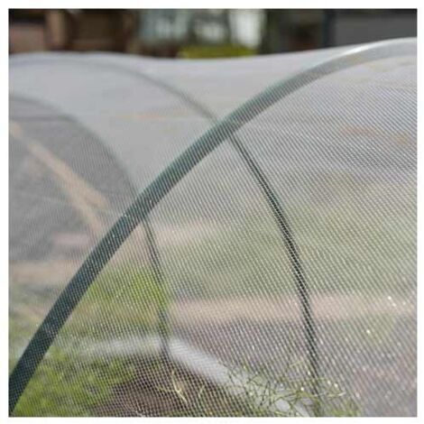 Tunnel en Filet pour Jardin Protection Plante Moustiquaire Multi-taille Nature