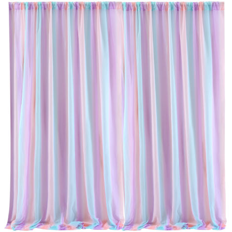 Voile de décoration pour arche de mariage, rideau de fond pour cérémonie, tissu décoratif pour événement