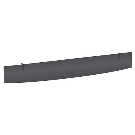 Voile de fond L 180 à 200 cm anthracite Exprim - Maxiburo