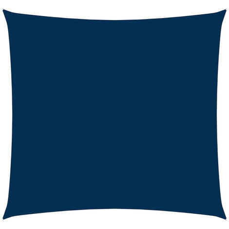 Voile de parasol Tissu Oxford carré 3,6x3,6 m Bleu