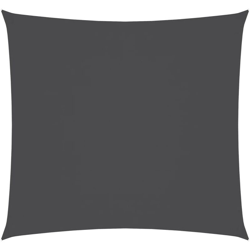 Vidaxl - Parasol en tissu Oxford carré 3,6 x 3,6 m Anthracite