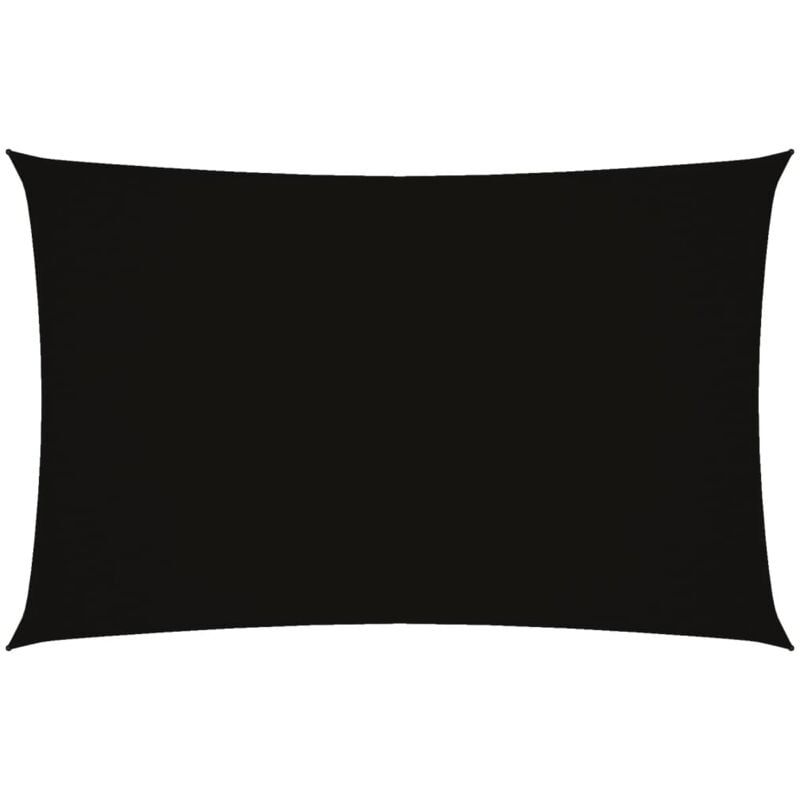 Vidaxl - Voile de parasol Tissu Oxford rectangulaire 2x4,5 m Noir