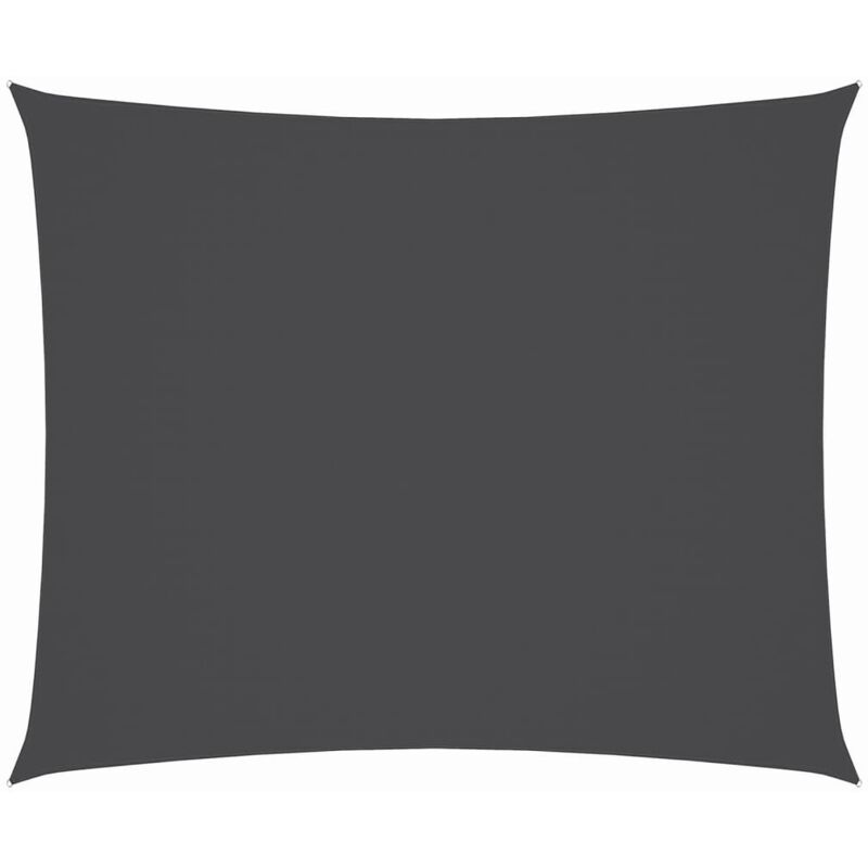 Vidaxl - Voile de parasol Tissu Oxford rectangulaire 3x4 m Anthracite