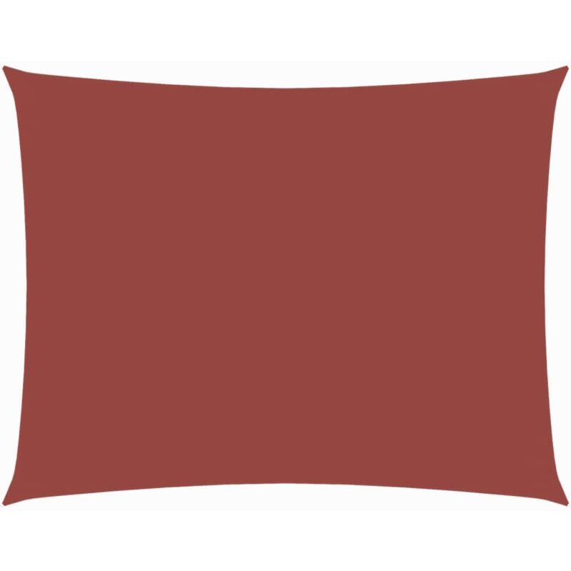 Vidaxl - Voile de parasol tissu oxford rectangulaire 3x4,5 m terre cuite