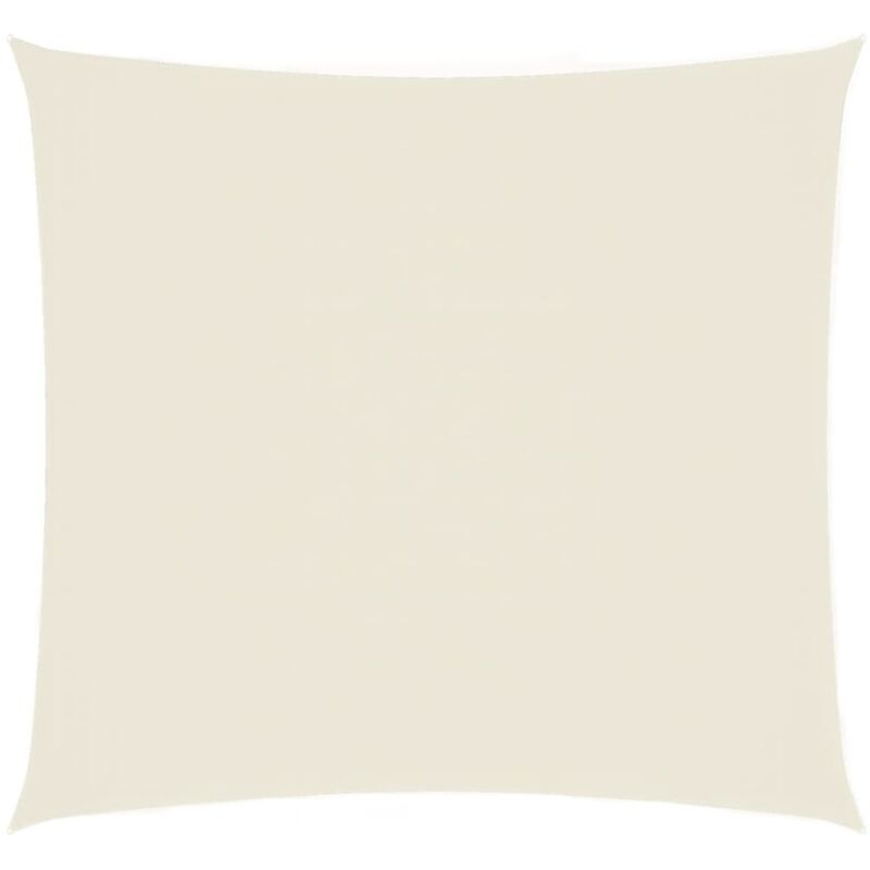 Vidaxl - Voile de parasol tissu oxford carré 4,5x4,5 m crème