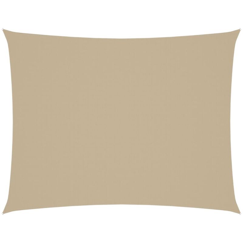 Vidaxl - Voile de parasol tissu oxford rectangulaire 2x3 m beige