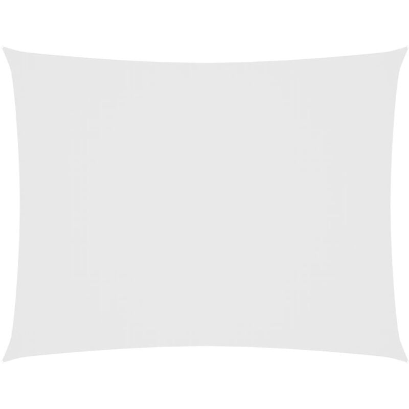 Vidaxl - Voile de parasol tissu oxford rectangulaire 2,5x4 m blanc