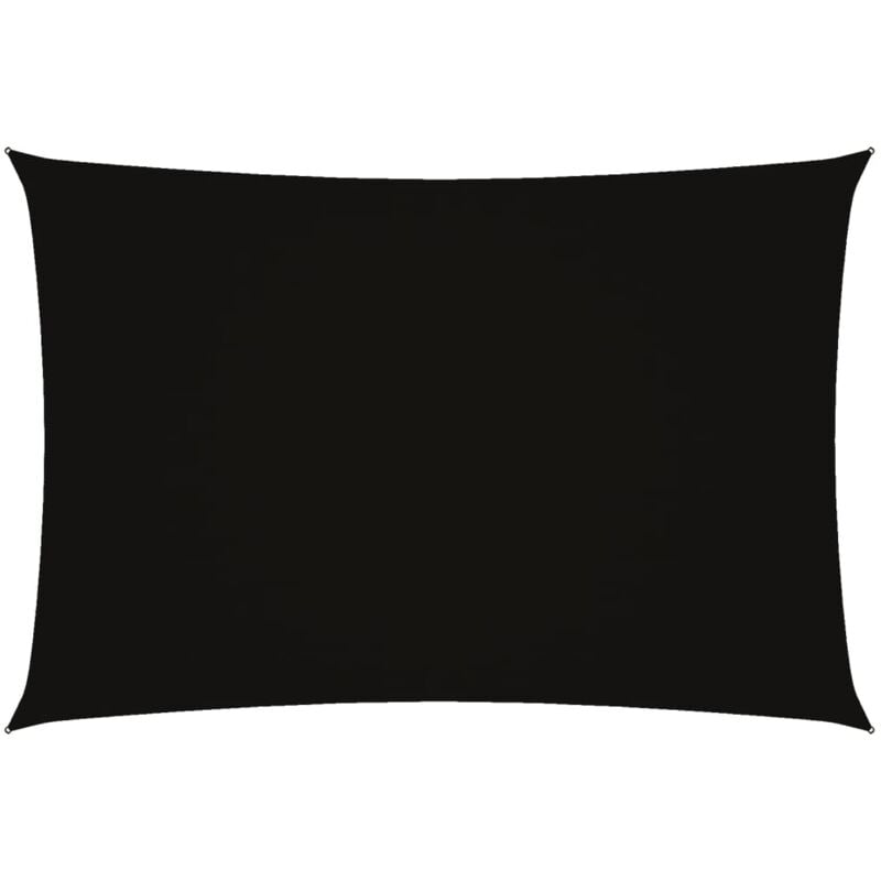 Vidaxl - Voile de parasol Tissu Oxford rectangulaire 2,5x4,5 m Noir