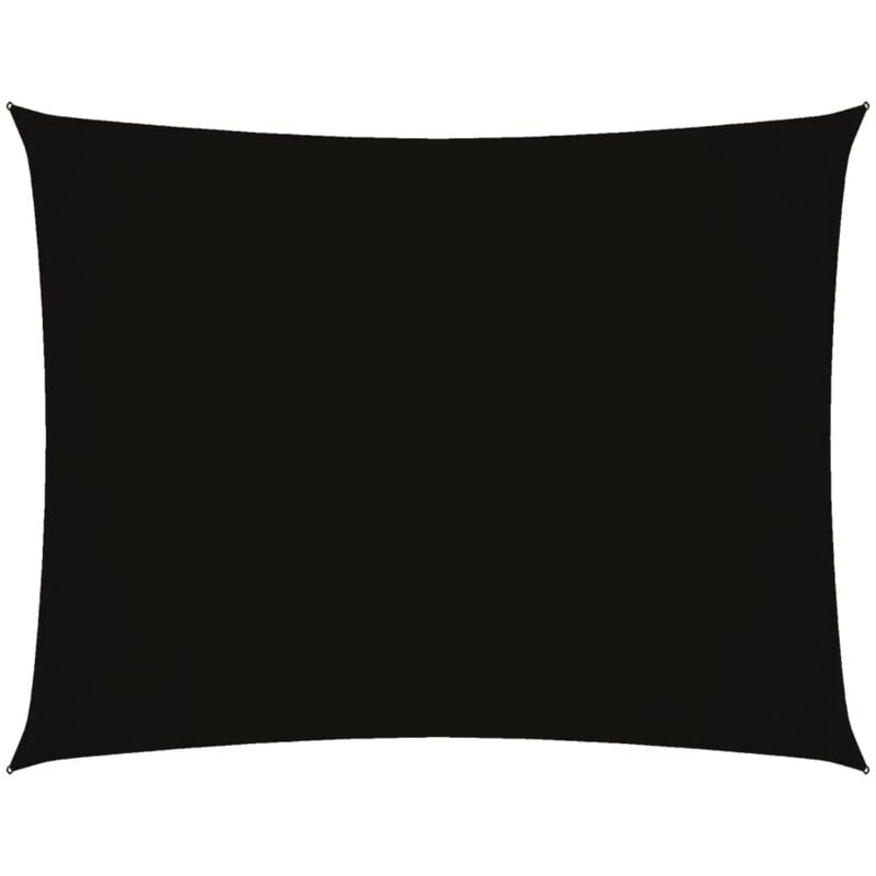 Vidaxl - Voile de parasol tissu oxford rectangulaire 2,5x3,5 m noir