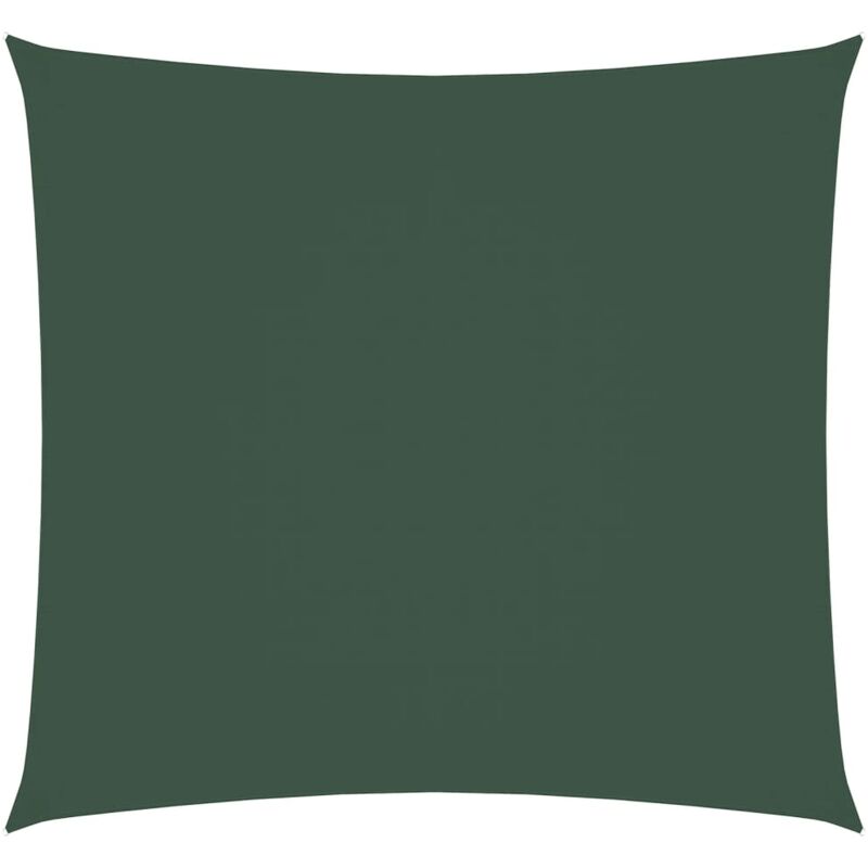 Vidaxl - Voile de parasol tissu oxford carré 3x3 m vert foncé