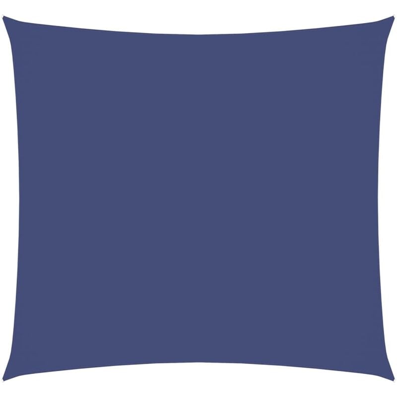 Vidaxl - Voile de parasol tissu oxford carré 2,5x2,5 m bleu