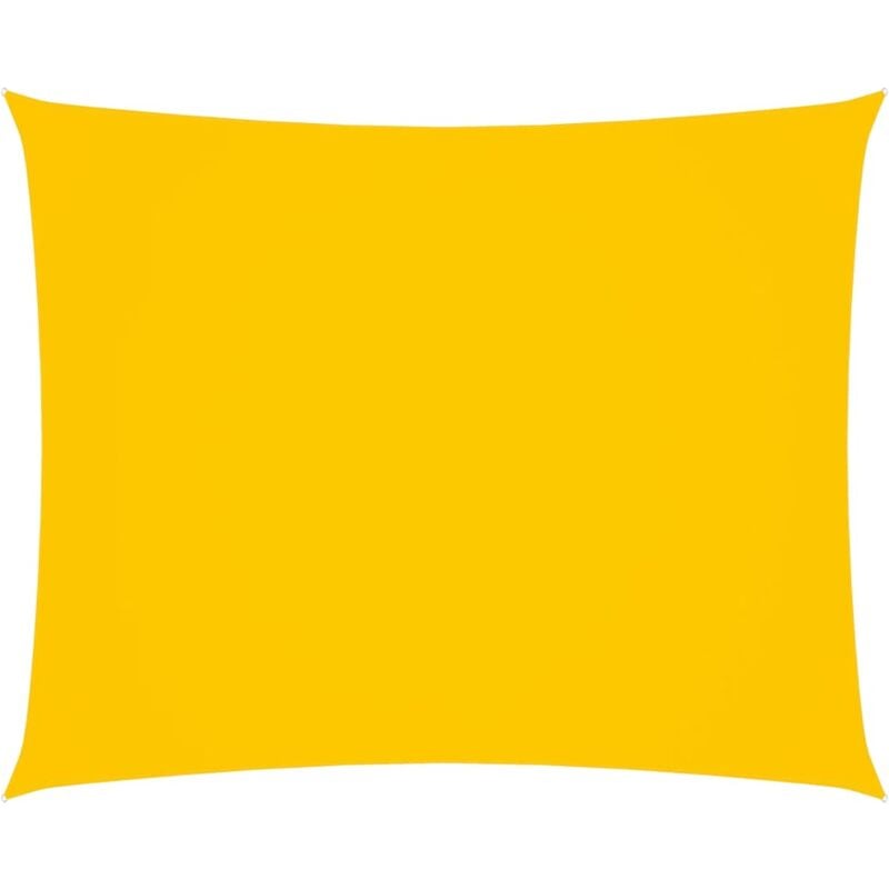 Vidaxl - Voile de parasol tissu oxford rectangulaire 2,5x4,5 m jaune
