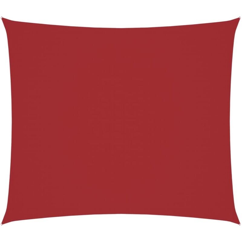 Vidaxl - Voile de parasol tissu oxford rectangulaire 2,5x3 m rouge
