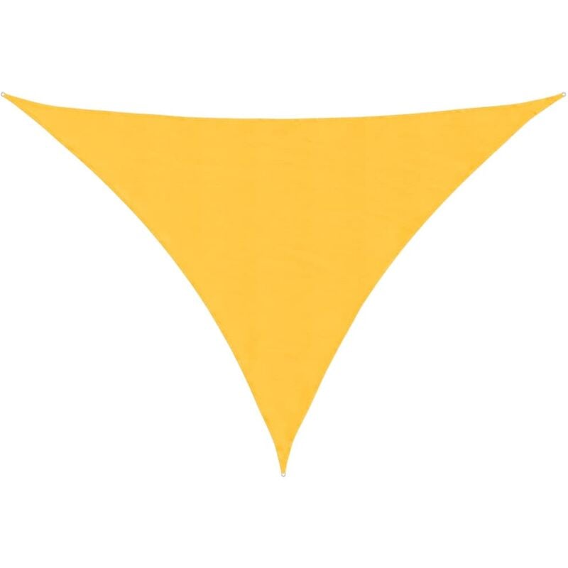 Vidaxl - Voile de parasol tissu oxford triangulaire 4x5x5 m jaune