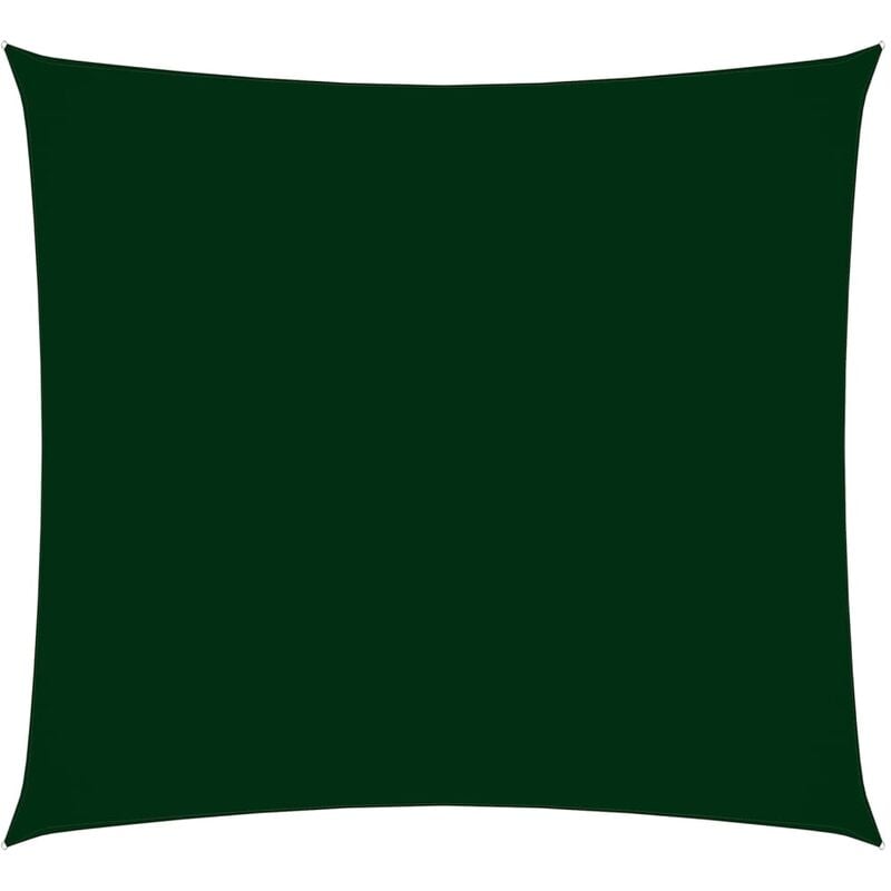 Vidaxl - Voile de parasol tissu oxford carré 7x7 m vert foncé Vert foncé