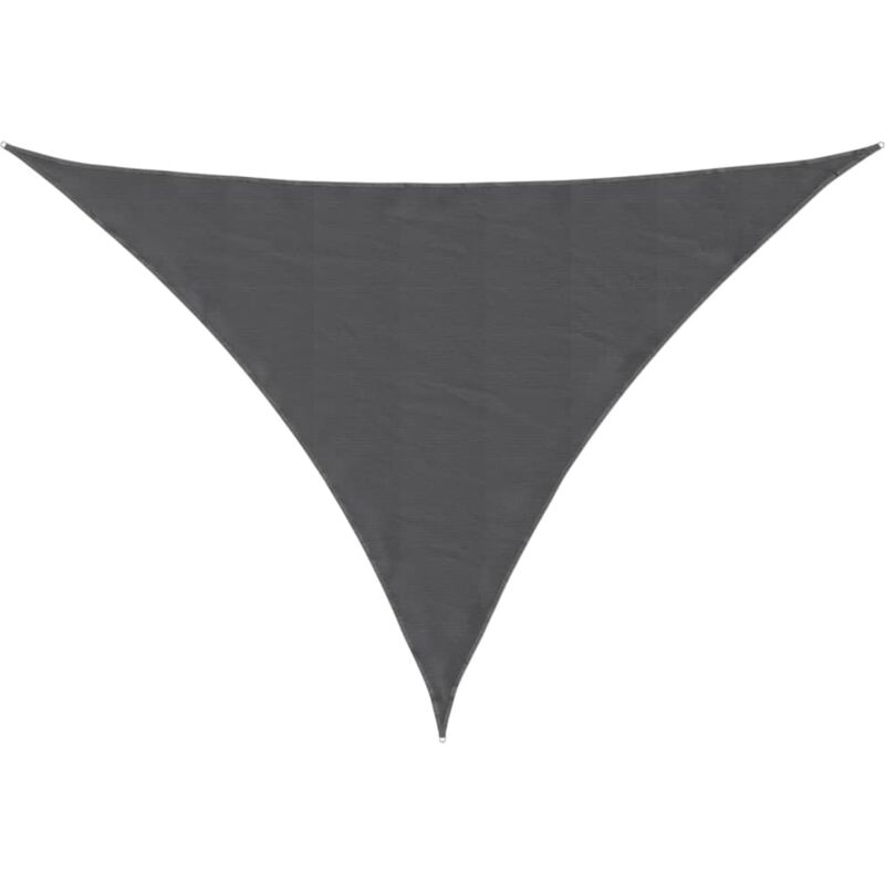 Voile de parasol tissu oxford triangulaire 3x3x4,24m anthracite - Vidaxl