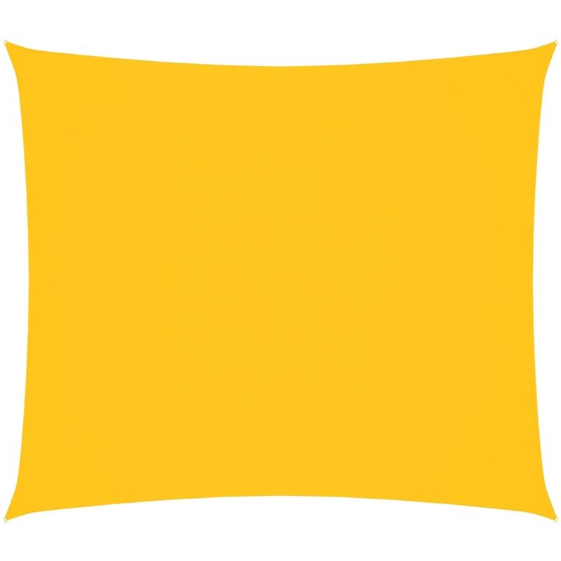 Vidaxl - Voile de parasol Tissu Oxford rectangulaire 2x2,5 m Jaune