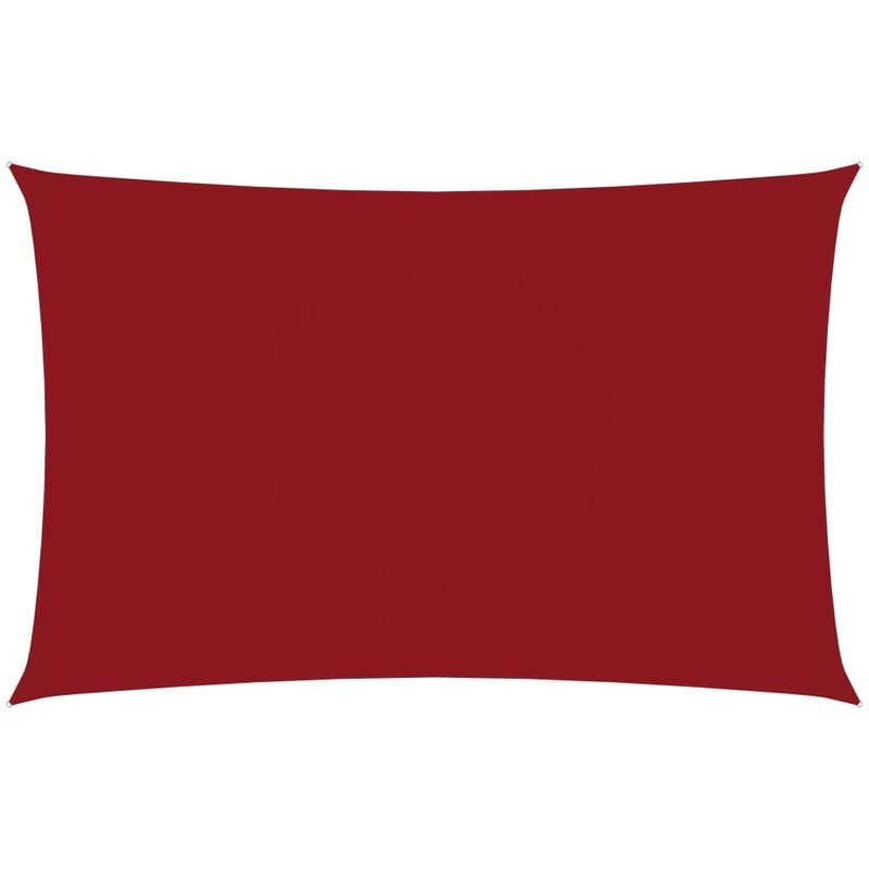 Vidaxl - Voile de parasol Tissu Oxford rectangulaire 2x4,5 m Rouge