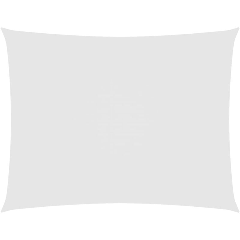 Vidaxl - Voile de parasol Tissu Oxford rectangulaire 5x7 m Blanc