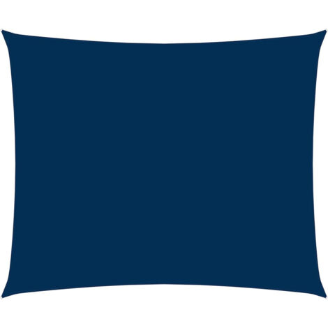 Voile de parasol Tissu Oxford rectangulaire 4x5 m Bleu