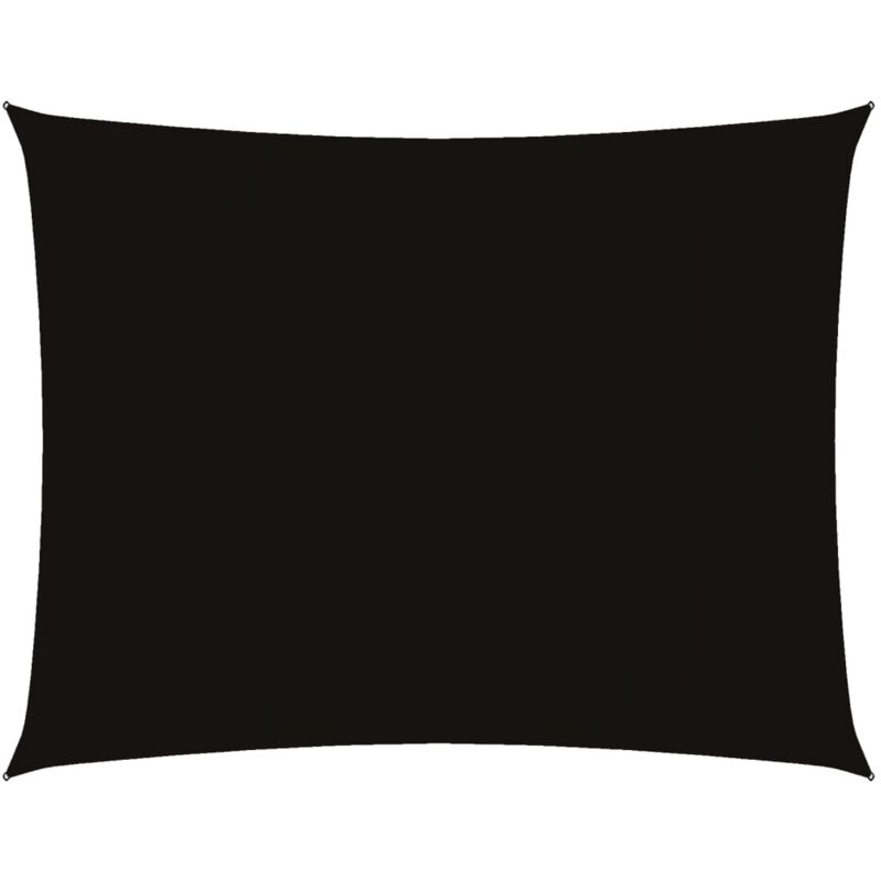 Vidaxl - Voile de parasol Tissu Oxford rectangulaire 2x3 m Noir