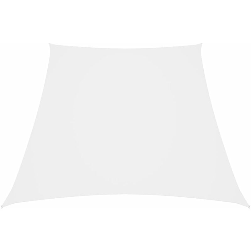 Vidaxl - Voile de parasol Tissu Oxford trapèze 3/4x3 m Blanc