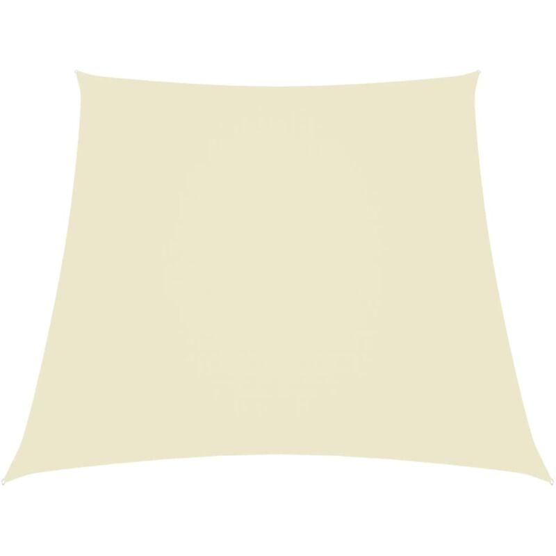 Vidaxl - Voile de parasol Tissu Oxford trapèze 2/4x3 m Crème