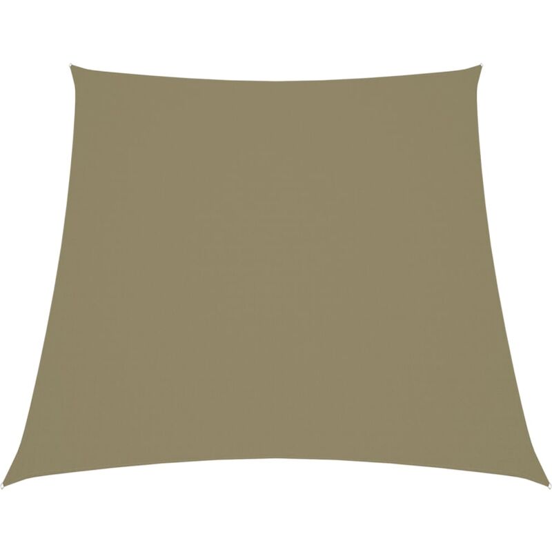 Vidaxl - Voile de parasol Tissu Oxford trapèze 3/5x4 m Beige
