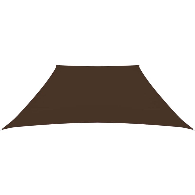 Vidaxl - Voile de parasol Tissu Oxford trapèze 3/5x4 m Marron