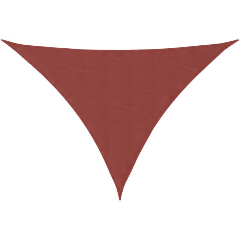 Vidaxl - Voile de parasol Tissu Oxford triangulaire 4x4x5,8m Terre cuite