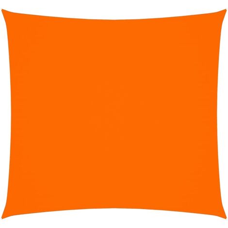 Voile de parasol，Voile d'ombrage，Toile d'ombrage tissu oxford carré 3x3 m orange CFW46248