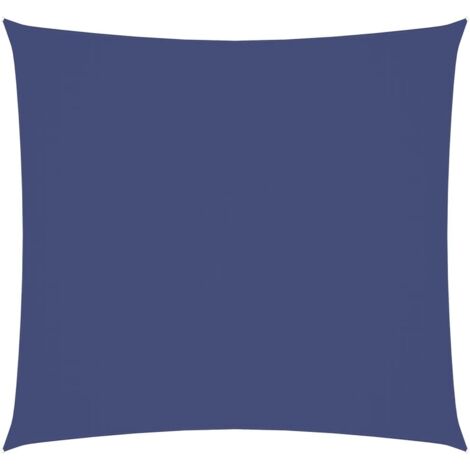 Voile de parasol，Voile d'ombrage，Toile d'ombrage tissu oxford carré 4x4 m bleu CFW16089