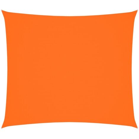 Voile de parasol，Voile d'ombrage，Toile d'ombrage tissu oxford rectangulaire 2x2,5 m orange CFW184919