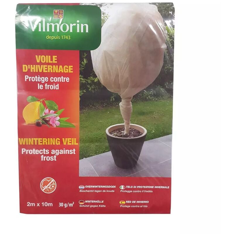 Vilmorin - Voile d'hivernage pp 30 g/m² blanche 2m x 10m