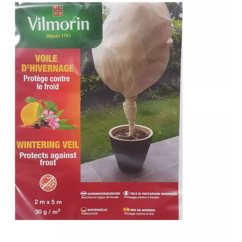 Vilmorin - Voile d'hivernage pp 30 g/m² blanche 2m x 5m