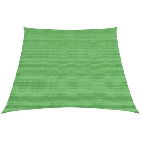 Voile d'ombrage 160 g-m² Vert clair 3-4x2 m PEHD