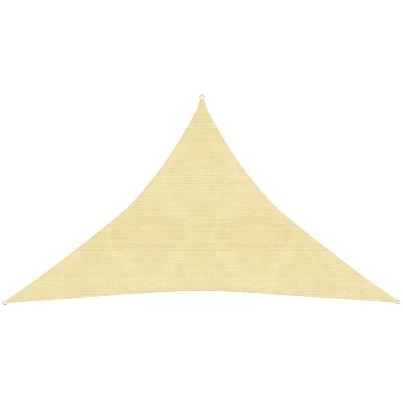 Les Tendances - fimei Voile d'ombrage 160 g/m² Beige 2,5x2,5x3,5 m pehd