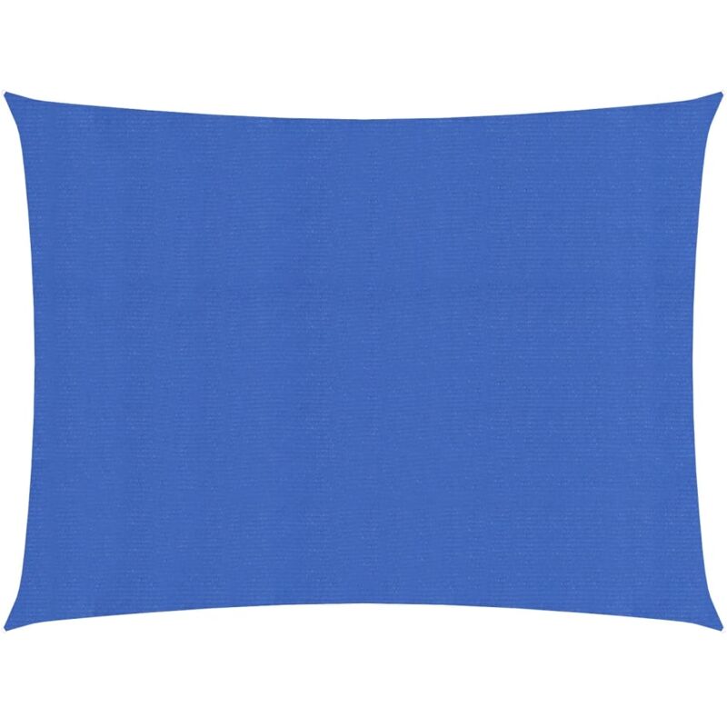 Helloshop26 - Voile d'ombrage 160 g/m² bleu 2,5 x 3,5 m pehd