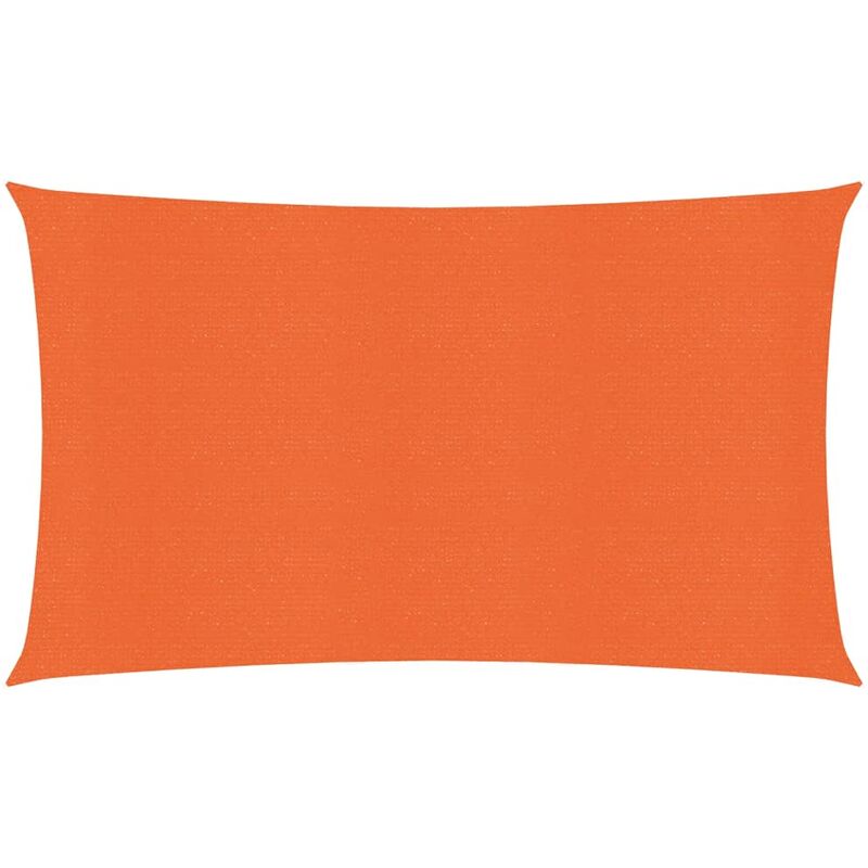 Doc&et² - Voile d'ombrage 160 g/m² Orange 2x5 m pehd - Orange