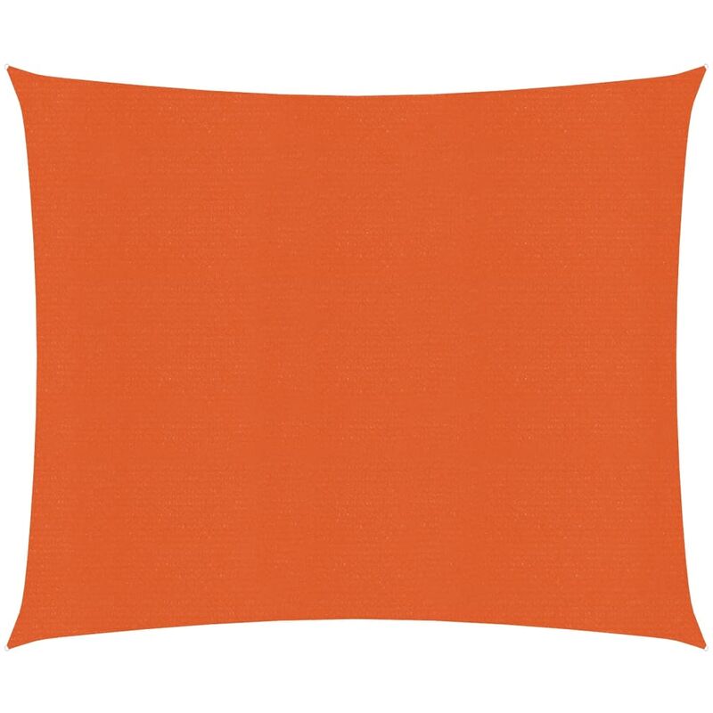 Doc&et² - Voile d'ombrage 160 g/m² Orange 3.6x3.6 m pehd - Orange